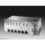 Базовое устройство для 19“ стойки, 4 единицы высоты; для 10 модулей Chameleon, включая блок питания 230 В, вентиляторы.