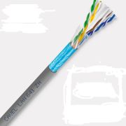 Кабель FTP 6E \CAVEL\«, до 400 MHz, Сu, наружный d=7,5мм.не поддерживающий горение бухта 300м»