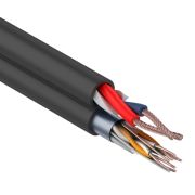 Мульти-кабель FTP 4 x 2 x 0,50мм. cat 5e + 2*0,75мм., наружный (OUTDOOR) 200м. REXANT