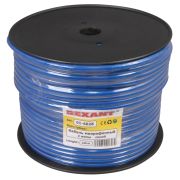 Кабель микрофонный 2 х 0,25мм?, 1 экран, d 6,8мм., синий, 100 м. REXANT