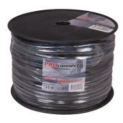 Кабель микрофонный 2 х 0,25мм2, 1 экран, d 6,8мм., черный, 100 м. PROCONNECT