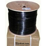 Кабель коаксиальный 75 Ом RG11, с тросом  2,11мм (305 м) MediaFlex