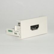 Розетка HDMI 180гр. / Dr.HD