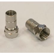 F-коннектор для кабеля RG-6, резьбовой (усилен)