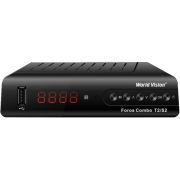 Комбинированный ресивер World Vision Foros Combo T2/S2