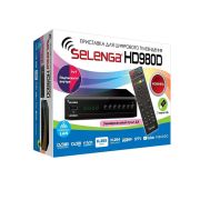 Цифровая приставка DVB-T2 SELENGA HD980D