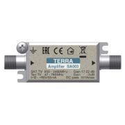 Ус. ПЧ Terra 950-2400МГц, Кус=17-22дБ, 12-18В, 60мА, проход питания 1А