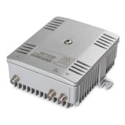 Ус. Planar 48-1280 Мгц, Ку=40 дБ, Кш<5 дБ, 110дБмкВ (CTB/CSO < -60 дБ, CENELEC 42к), питание сетевое, система АРУ, F, вх.рег. уровня/наклона АЧХ 20 дБ, отвод- 20дБ, диапазон до 1280 МГц