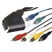 Кабель Scart / 6 RCA 3 м REXANT (5522-3)