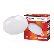 Светильник светодиодный DECO ДАЙМОНД 18Вт 6500К 1620лм 230В 260х55мм IN HOME 4690612033655