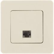 Розетка компьютерная Inspiria RJ45 кат.5E UTP сл. кость Leg 673826